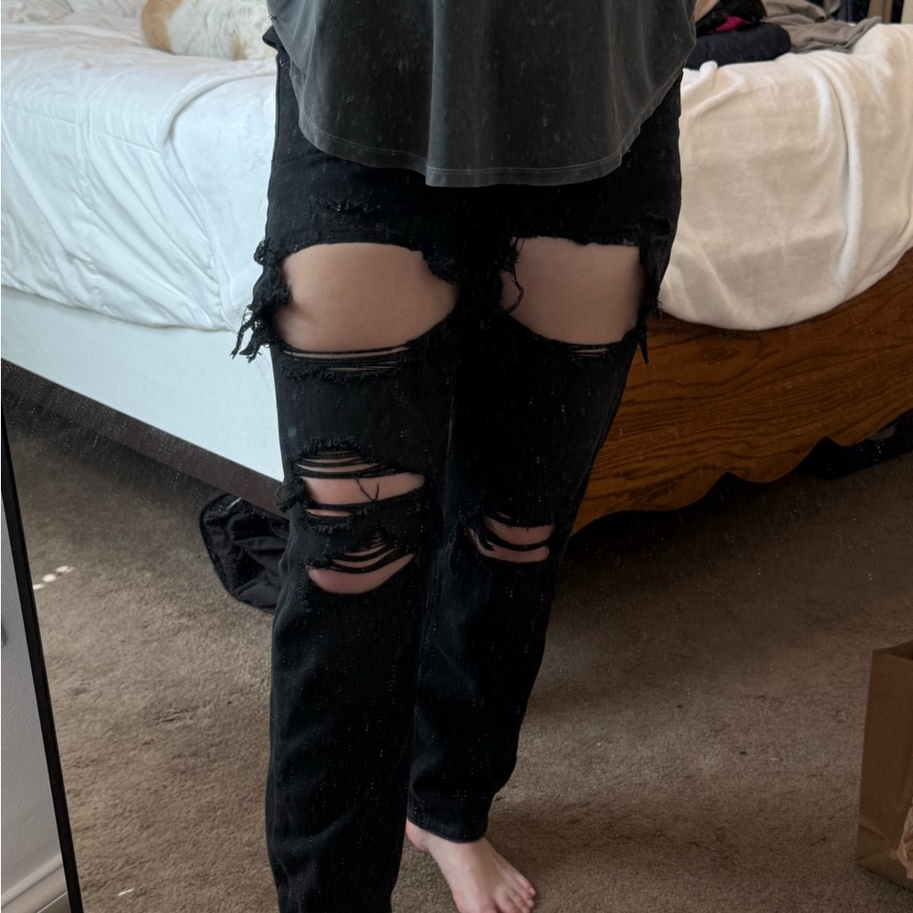 American Eagle Outfitters Black Denim Jeans